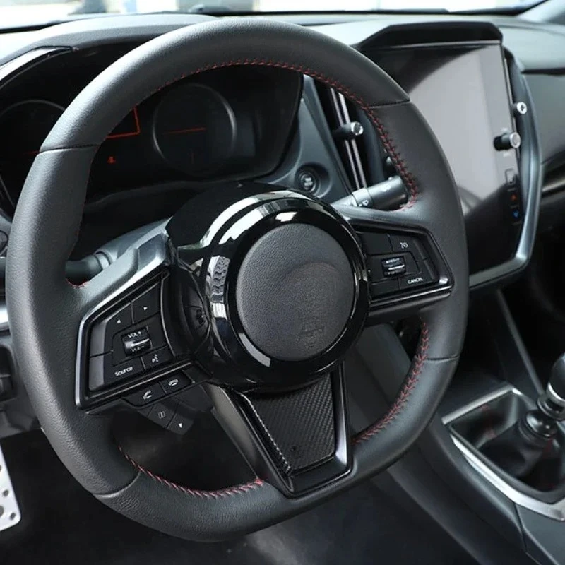 For Subaru WRX Levorg 2022-2025 ABS Car Automotive Steering Wheel Horn Button Cover Trim Interior Car Accessories