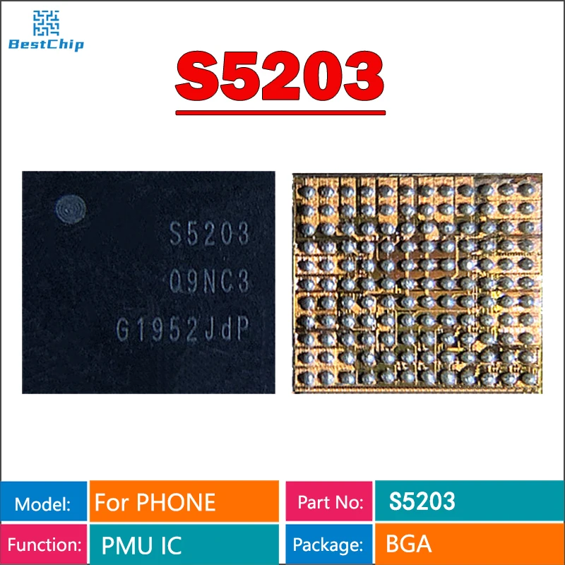 3pcs S5200A S5311 S5203 S518 PBA3 PM8250 PMX55 Power IC PMU for Samsung S20 S20Plus S20U S20+