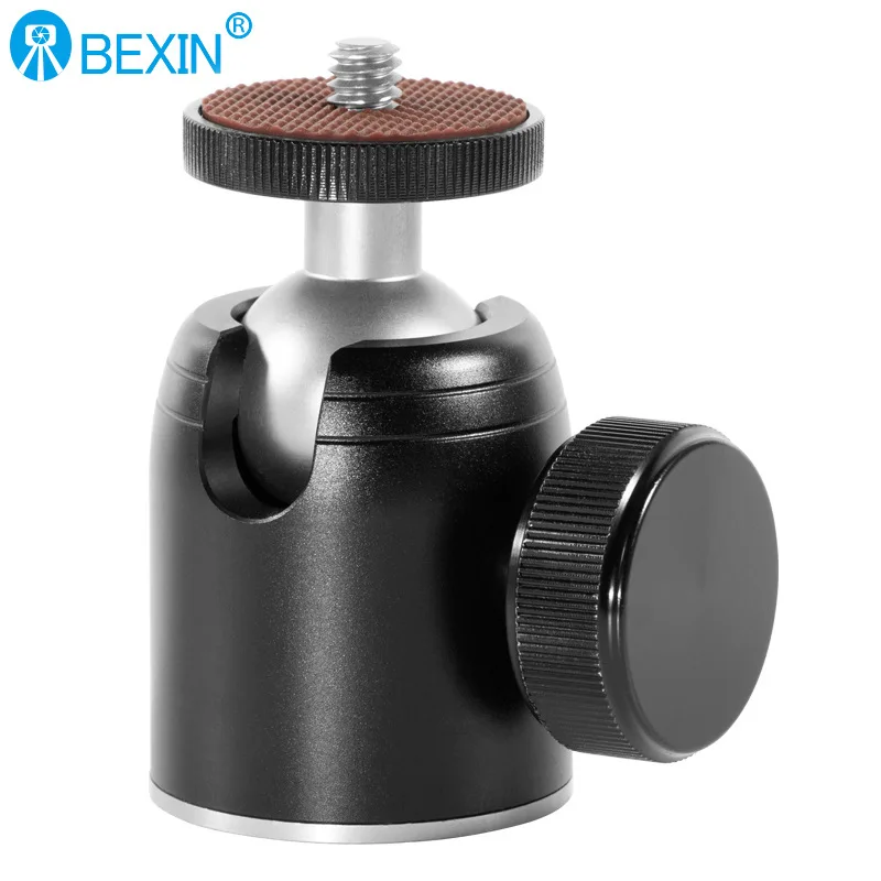 

DSLR Camera Metal Ball Head Panoramic Mini Tripod Small Live Streaming Gimbal