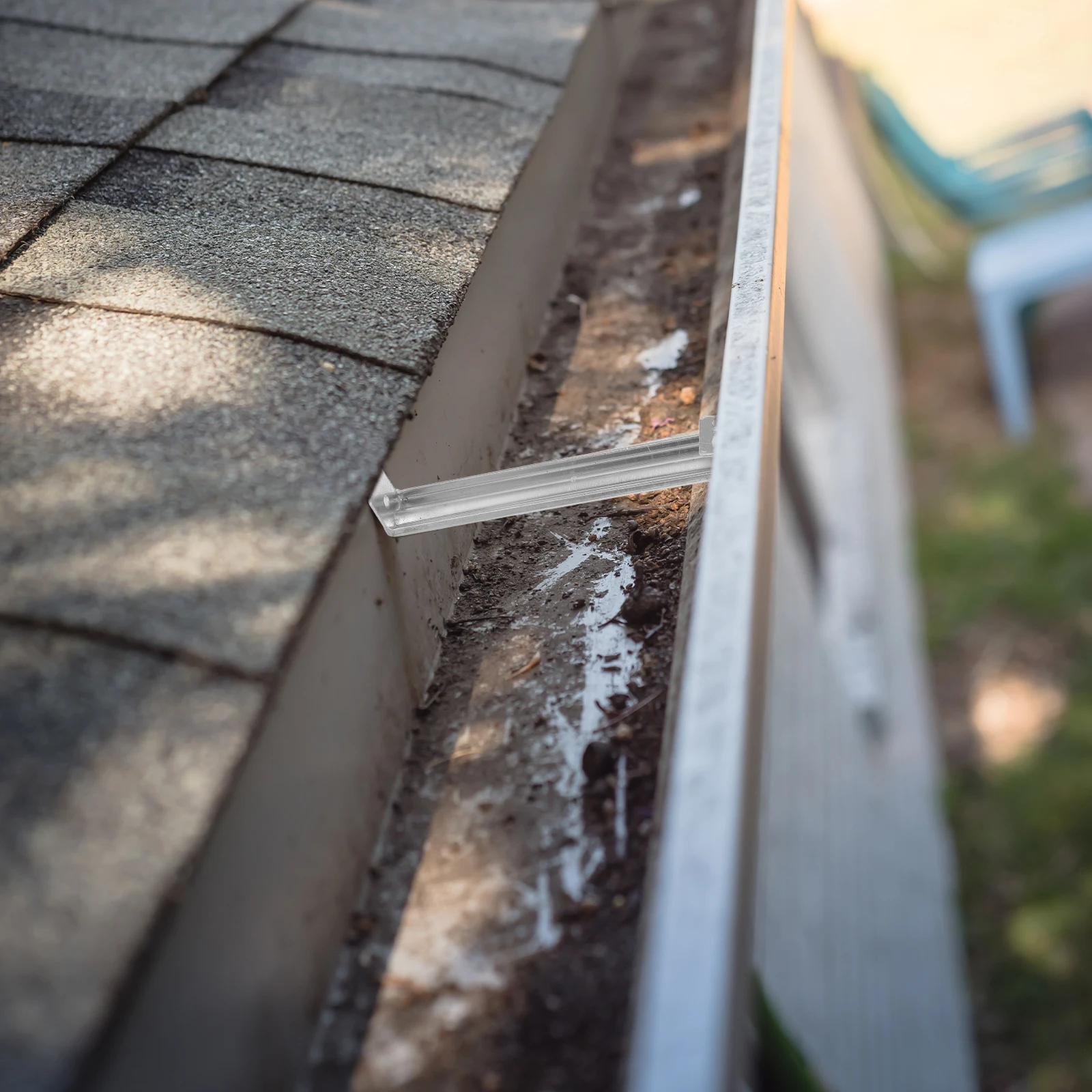 

Aluminum Alloy Gutter Hangers Sturdy Support Brackets Metal Rack for Rain Roof Gutter Supply Lightweight Easy Installation