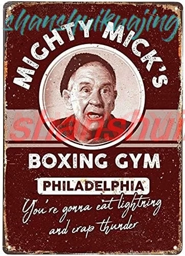 New Vintage Mick's Gym Boxing Art Bar Cafe Home Decor 12 X 8 Inch FGDD sign