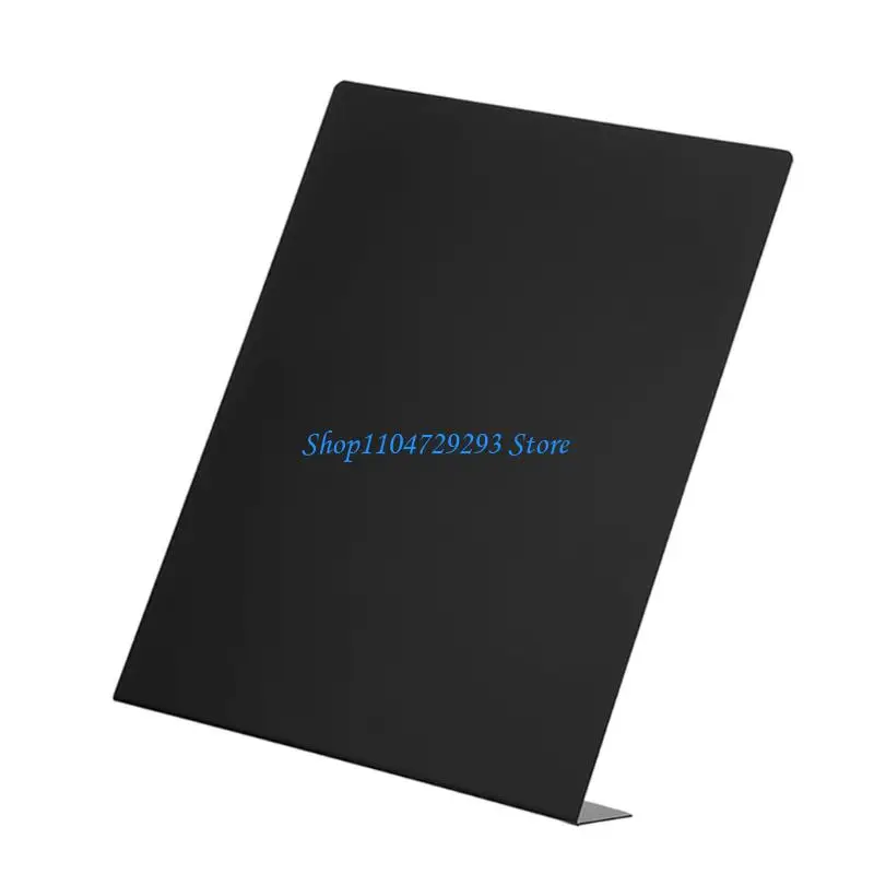 Placa memorando metal forma L Y2GD avisos magnético apagável