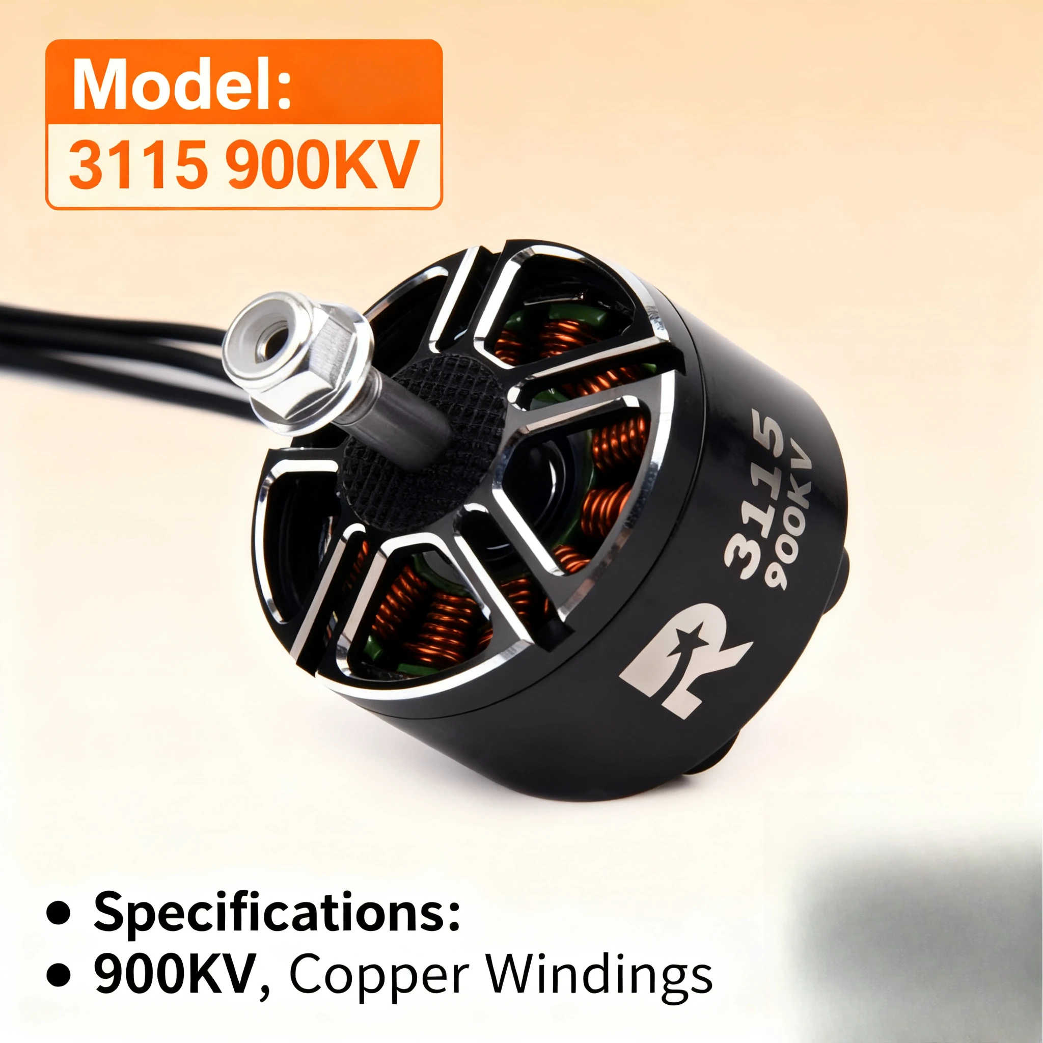 

4PCS 3115 900KV 3-6S Brushless Motor Special for X-Class FPV Mark4 APEX RC Multirotor Drone Racing