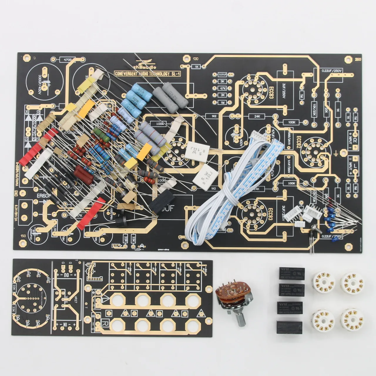 Audio USA CAT SL-1 Tube Pre-AMP HiFi Stereo Preamplifier DIY PCB / Kit  / Finished Board