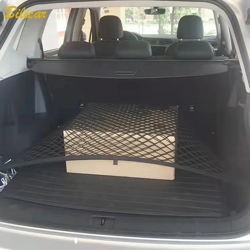 Car Rear Trunk Storage Mesh Car Trunk Cargo Organizer Net for MG4 EV Mg 4 EH32 Mulan 2022 2023 Accessories