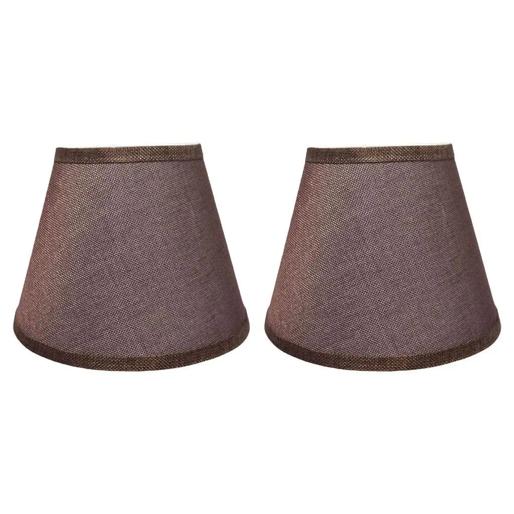 2Pcs Fabric Lamp Decorative Table Lights Lamp for Dinner Office