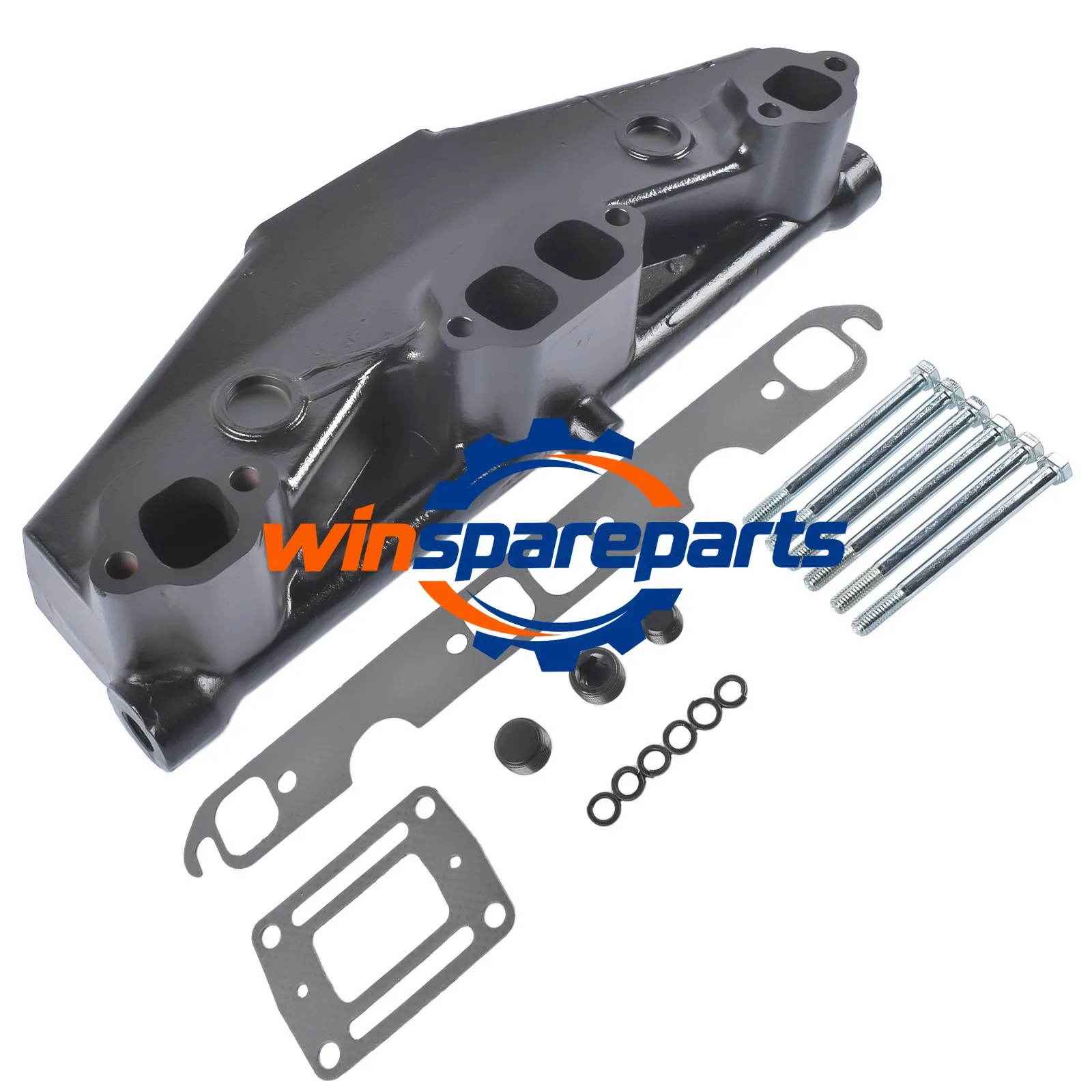 New Manifold With Gaskets & Bolts For Volvo Penta 5.0 5.7L Marine Engines 1992-