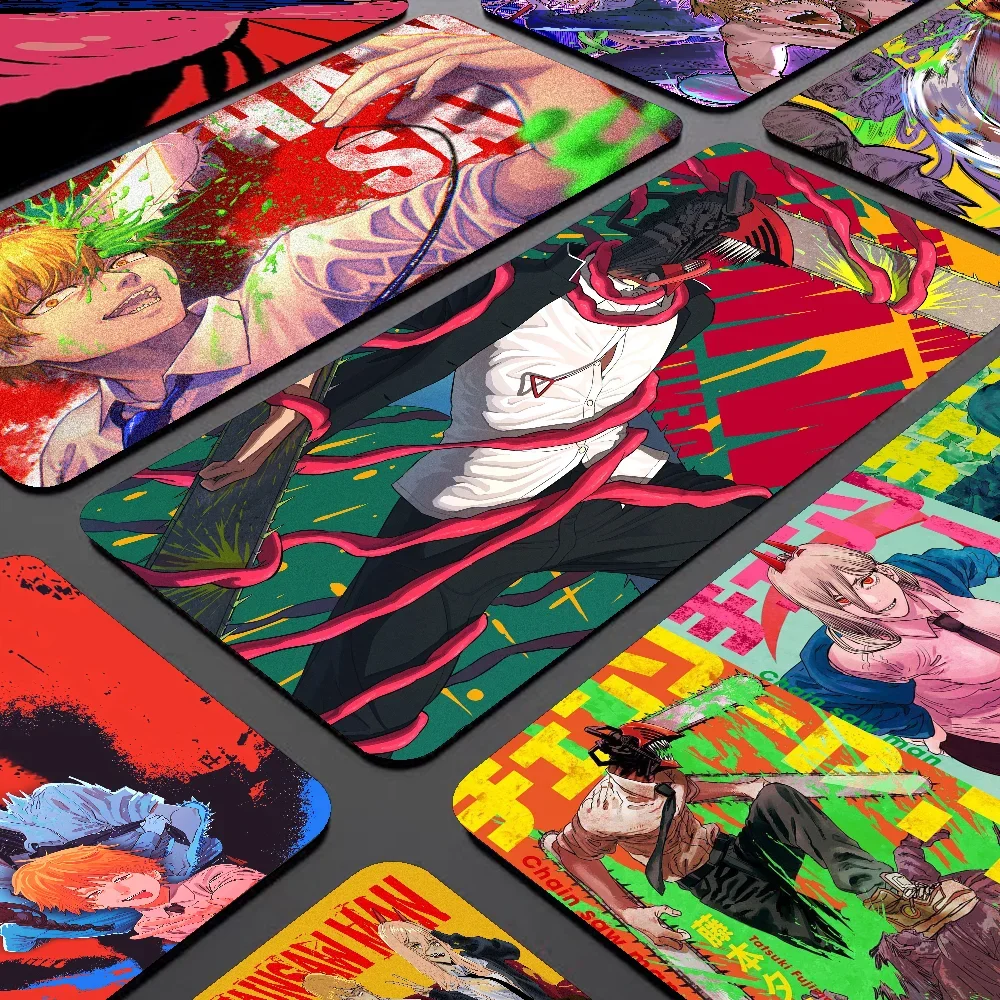 

Anime Chainsaw Man New Customized Laptop Gaming Mouse Pad Size For CSGO Game Player Desktop PC Computer Laptop