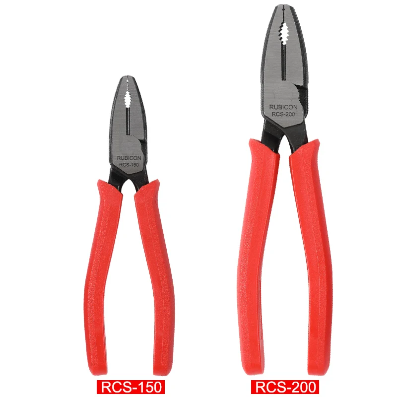 6 inch Combination Pliers Carbon Steel Wire Cutters Electrician labor-saving Pliers For Holding Gripping Bending Screw Fasten