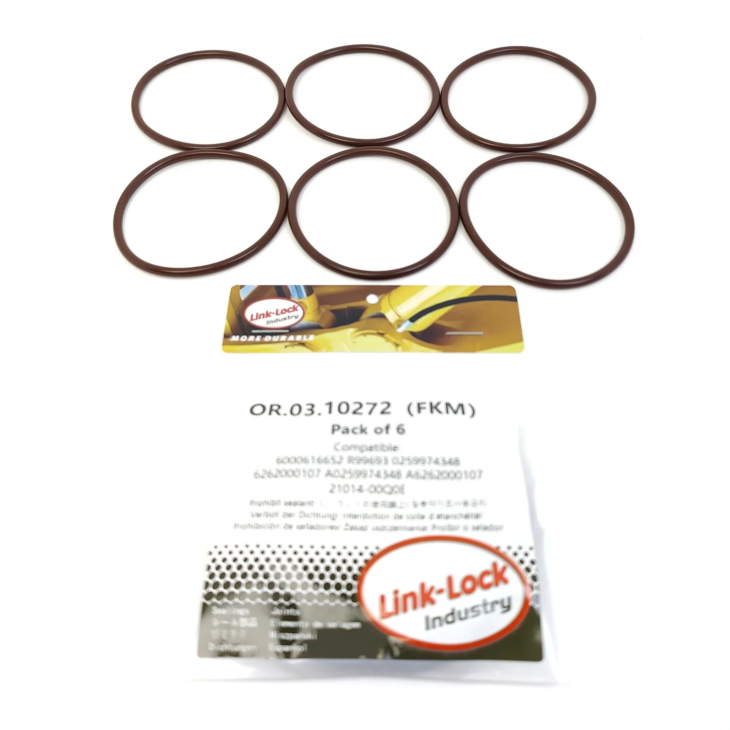 LINK-LOCK 6PCS OR.0…