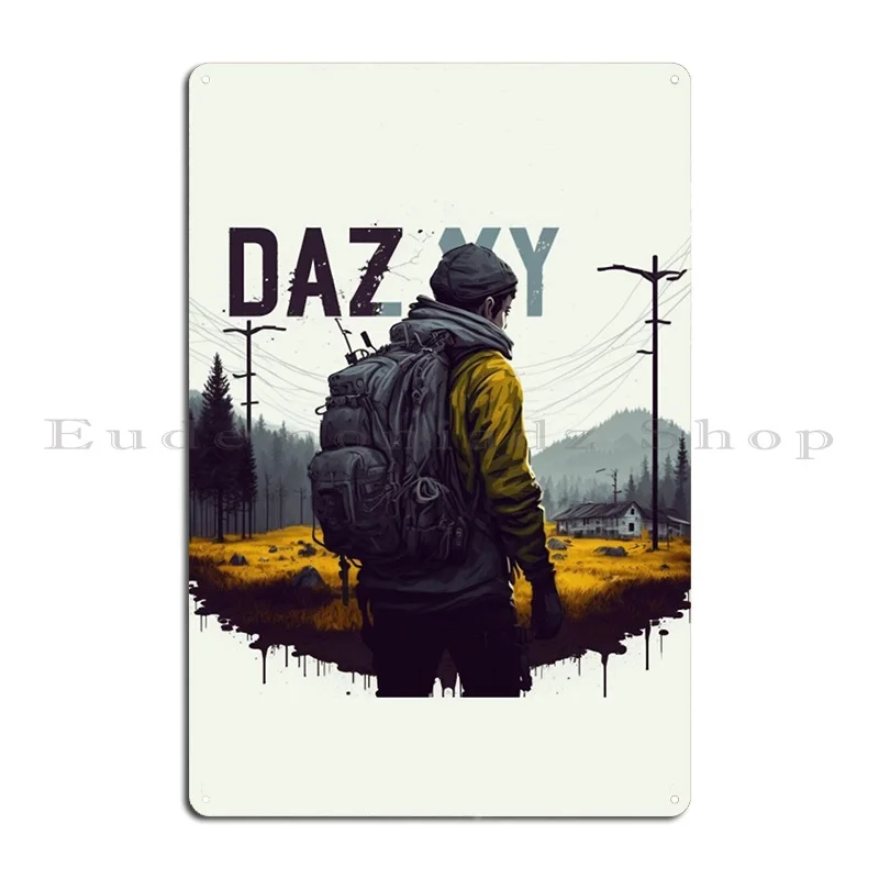 Dayz System Requirements Metal Plaque Printed Create Club Bar Designing Wall Plaque Tin Sign Poster