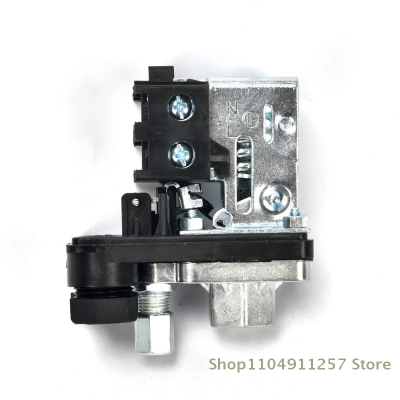 1 Buah Regulator Katup Kontrol Sakelar Tekanan Kompresor Udara Kecil dengan Pengukur untuk Sakelar Kompresor Udara