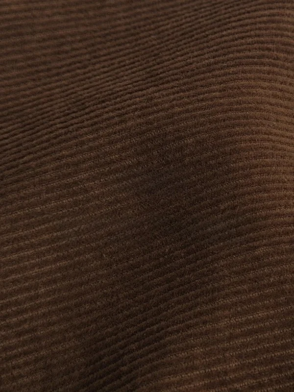 

Костюм SASSYCHIC из коричневого вельвета: модный повседневный женский комплект свободного кроя с длинными рукавами, осенний наряд из двух предметов