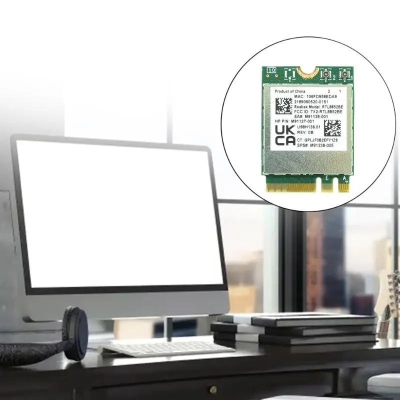 62KA Wireless Retwork Card BT5.2 Adaptador conector WLAN WLAN WLAN WLAN M2-NGFF Adaptador