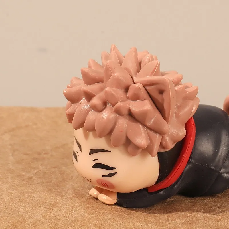 Satoru Gojo Figure Kawaii Geto Suguru Action Figurine Cute Yuji Nobara Anime Jujutsu Kaisen Statue Decoration Table Accessories
