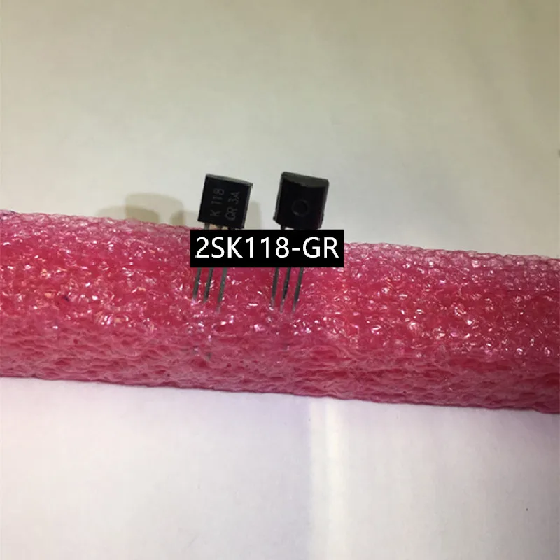 Free shipping new original 50PCS 2SK118-GR K118GR 2SK118-GR(F) 2SK118 K118 TO92,Silicon N Channel Junction Type