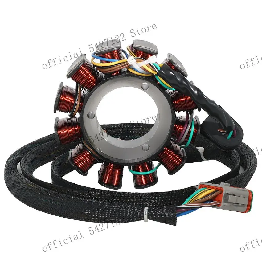 Outboard Motor Stator Coil For Polaris  INT'L GENESIS FICHT FFI I VIRAGE TXI I MSX 140 OEM:4010320 Engine magneto coil