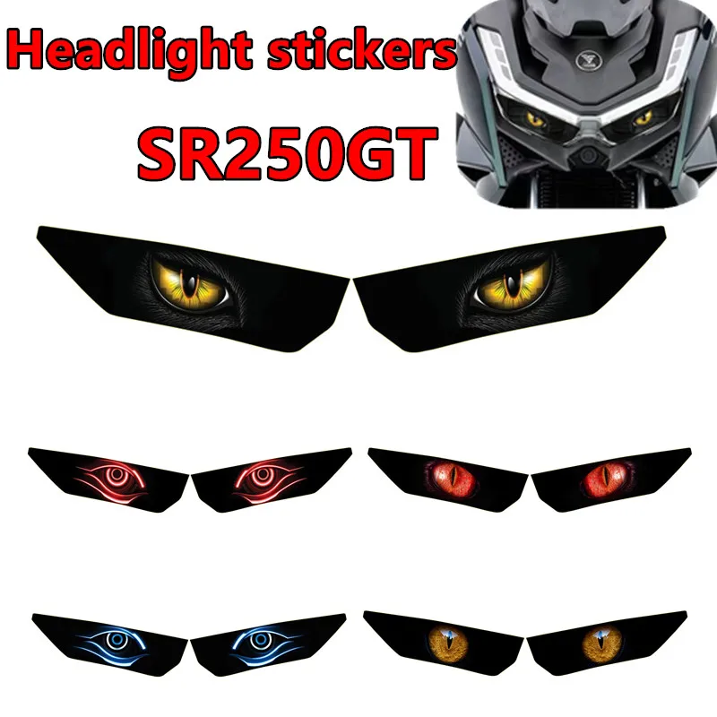 

Motorcycle Accessories Headlight Guard Stickers Headlamp Protective Stickers For VOGE SR250GT SR 250GT 2024 2025 sr250gt
