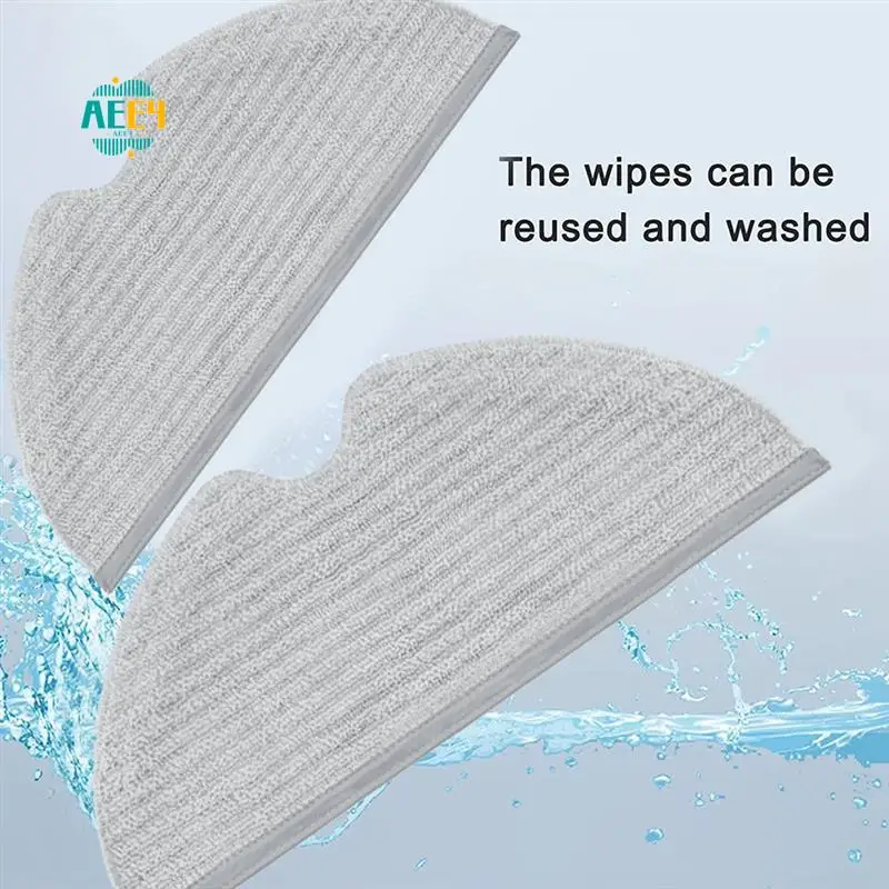 

AEE4-For Xiaomi 2C STYTJ03ZHM Dreame D9 D9 Pro L10 L10 Pro Vacuum Cleaner Water Tank + Mop Cloth Replacement Accessories