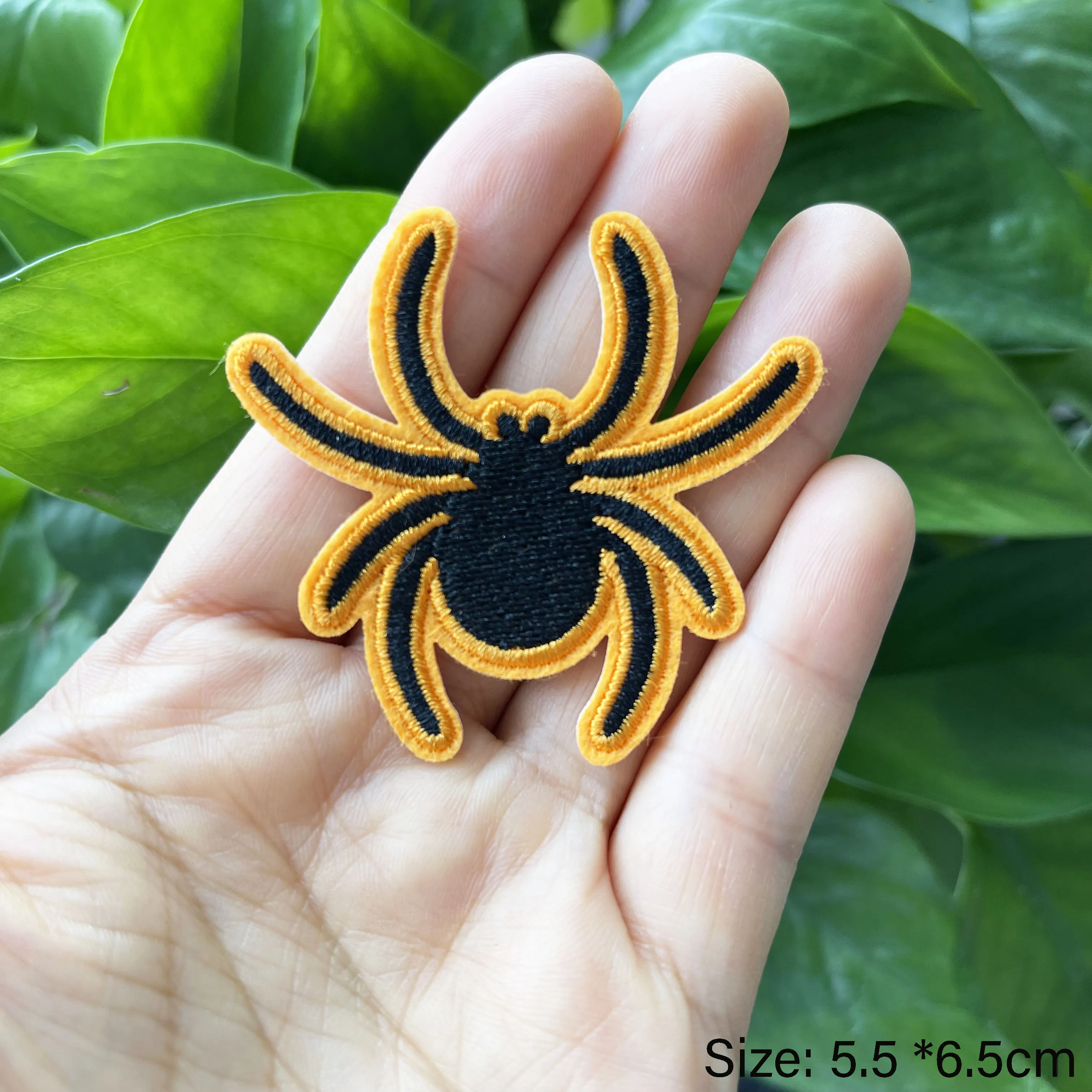 Spider Patches Cartoon Embroidery Animal Patch Iron On Patches For Clothing thermoadhesive patches On Clothes Jacket Sew DIY