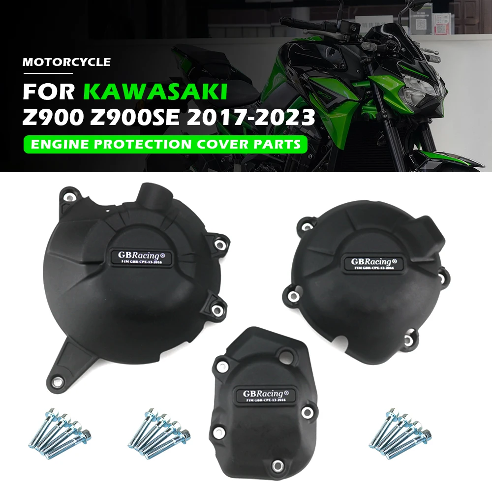 

Новый стиль GB Racing Z900 2017-2025, крышка двигателя для мотоциклов, защитный чехол для KAWASAKI Z900 2024, модифицированные аксессуары ﻿