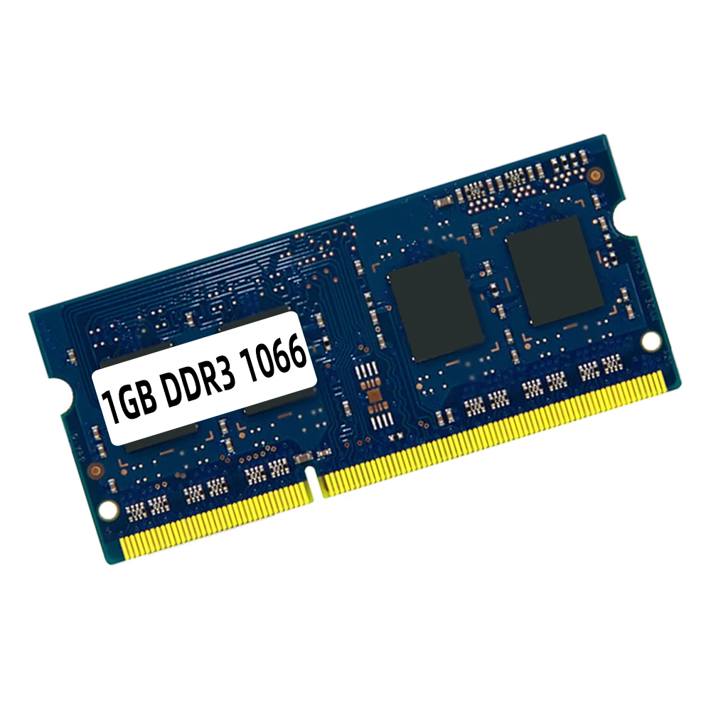 Notebook Memoria Ram DDR3 1066Mhz 1GB Laptop Ram Memory PC3-8500 1.5V 204 Pins SODIMM For AMD or INTEL Laptop