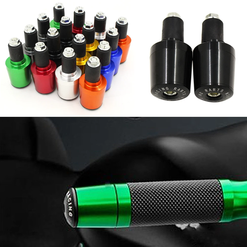 For Honda CBR 600 F2 F3 F4 F4i CB599 CBR600RR CBR1000RR Motorcycle Grips Ends Handle Bar Cap End Plugs Handlebar Accessories