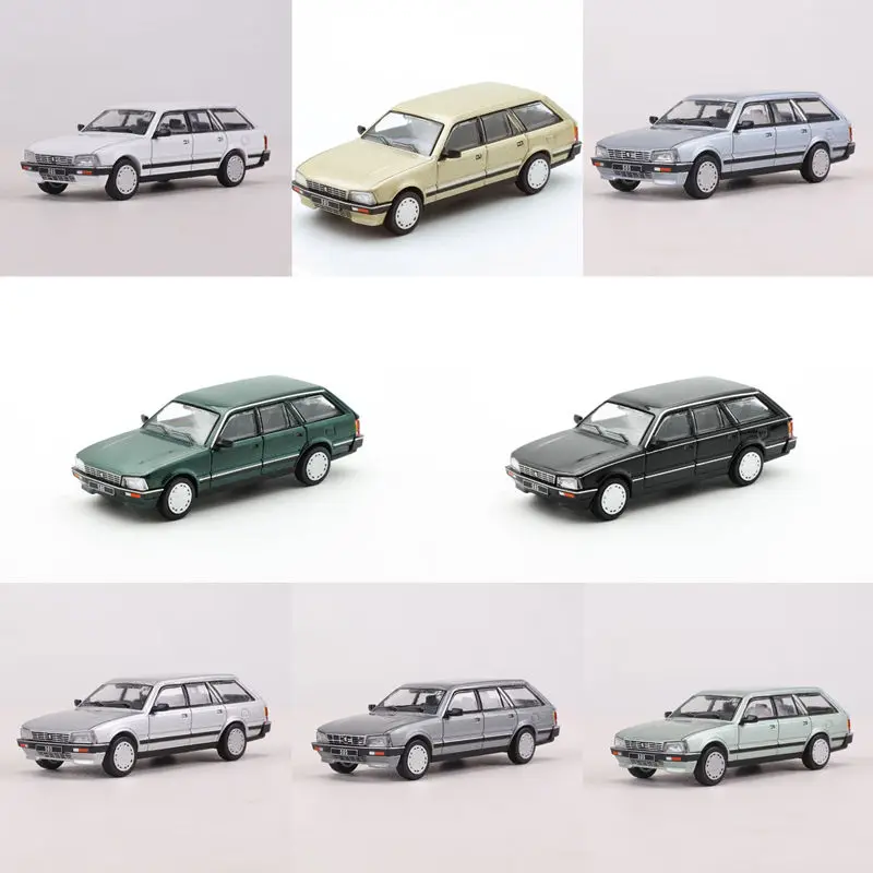 1:64 Peugeots 505SW Legierung Auto Modell Diecast Metall Klassische Fahrzeuge Auto Modell Miniatur Skala Simulation Sammlung Kinder Spielzeug Geschenk