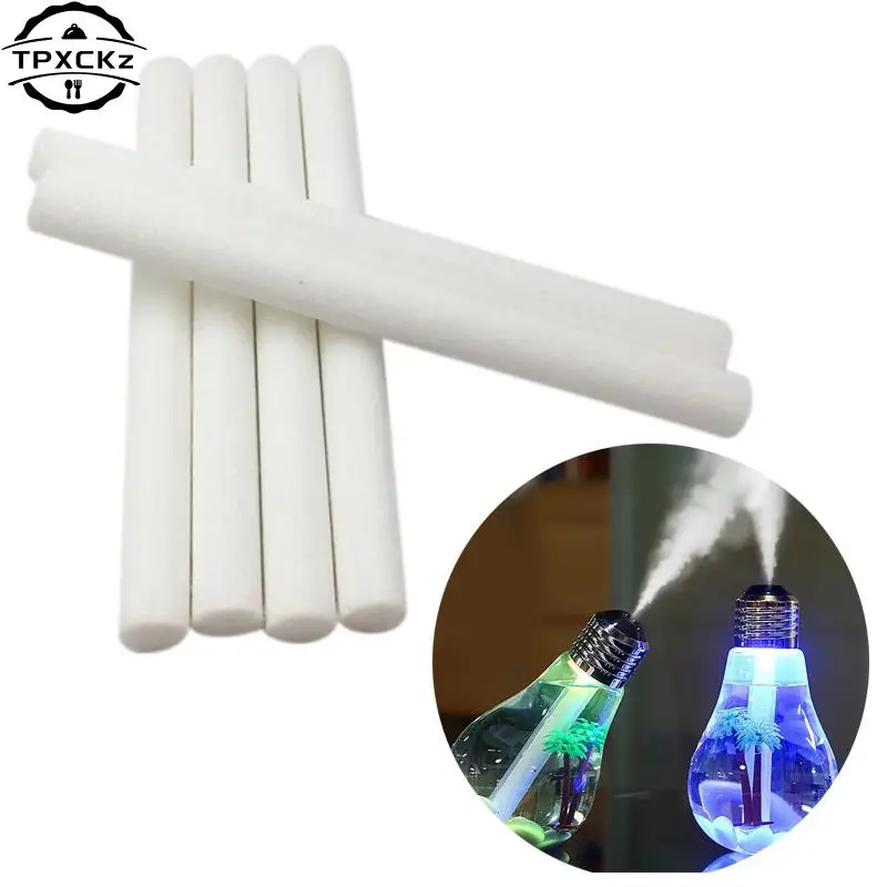 10pcs Humidifier Filter Cotton Swab Core USB Air Ultrasonic Humidifier Aroma Diffuser Replacement Cotton Sponge Stick 12.5/20cm