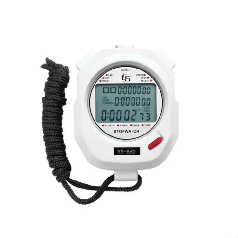 U4LA portatile portatile impermeabile Digital Stop Owatch Cronograph Sports Timer