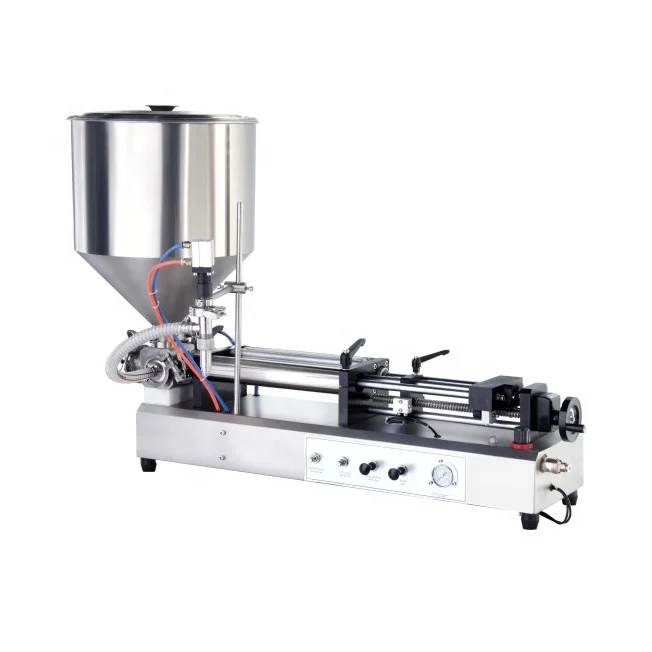 

Tabletop Semi Automatic High Viscosity Pneumatic Volumetric Piston Filler