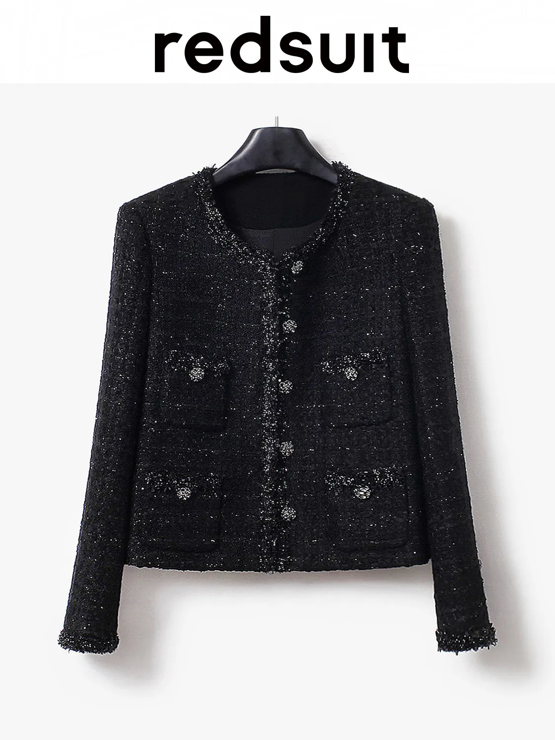 New High end handmade lace black floral coat top Custom Sizes