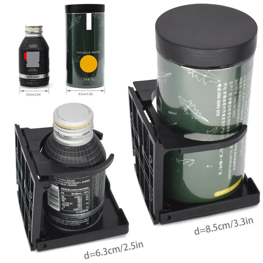 Universal folding cup holder,beverage bottle placement accessory,foldable,lightweight,easy to install,Suitable for car and truck