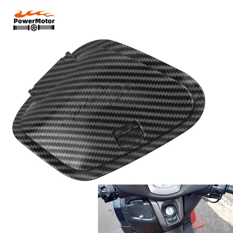 2022 오토바이 오토바이 보관 캡 도구 상자 보관 커버 포켓 커버 Yamaha Nmax 155 용 방수 방진 캡