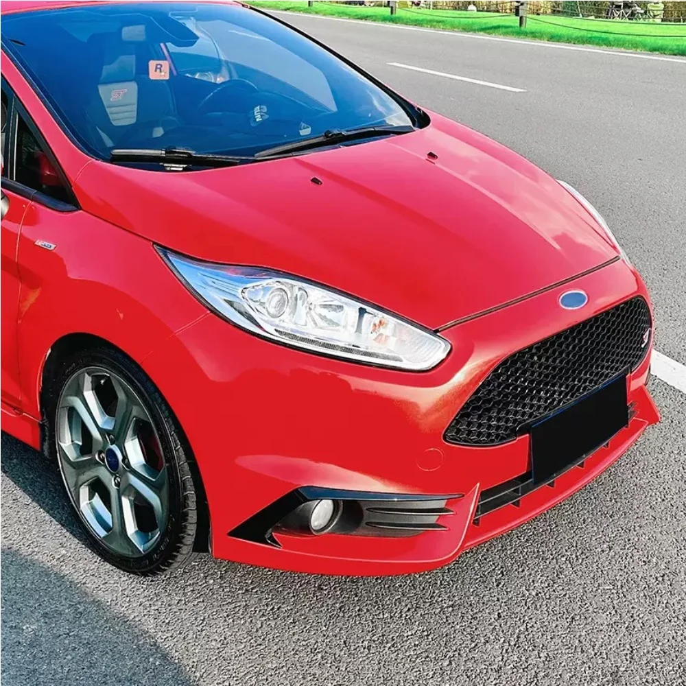 For Ford Fiesta ST MK6 2012-2017 Front Wind Blade Front Lip Stabilizing Wing Car Modification Accessories