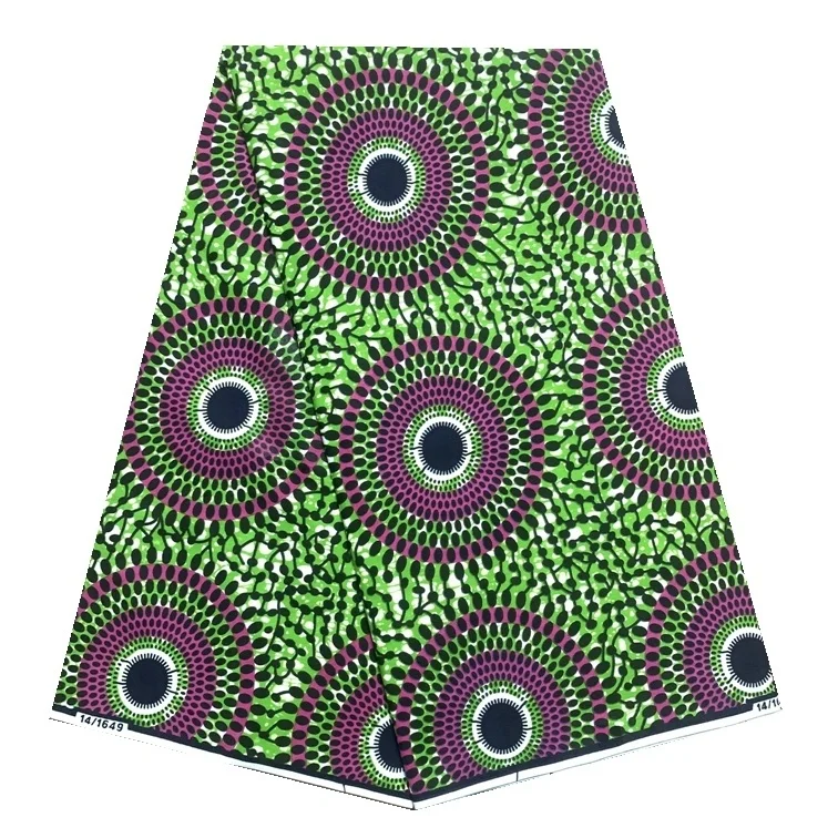 Africa Ankara Polyester Wax Prints Fabric veritableWax High Quality 6 Yards 2024 African Fabric For Party Dress