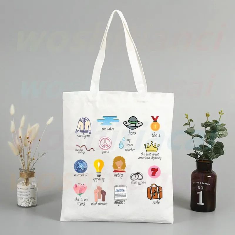 حقيبة تسوق نسائية من Taylor صديقة للبيئة قابلة لإعادة الاستخدام حقيبة يد نسائية حقيبة يد جامعية حقيبة كتف كبيرة للسيدات للمتسوقين