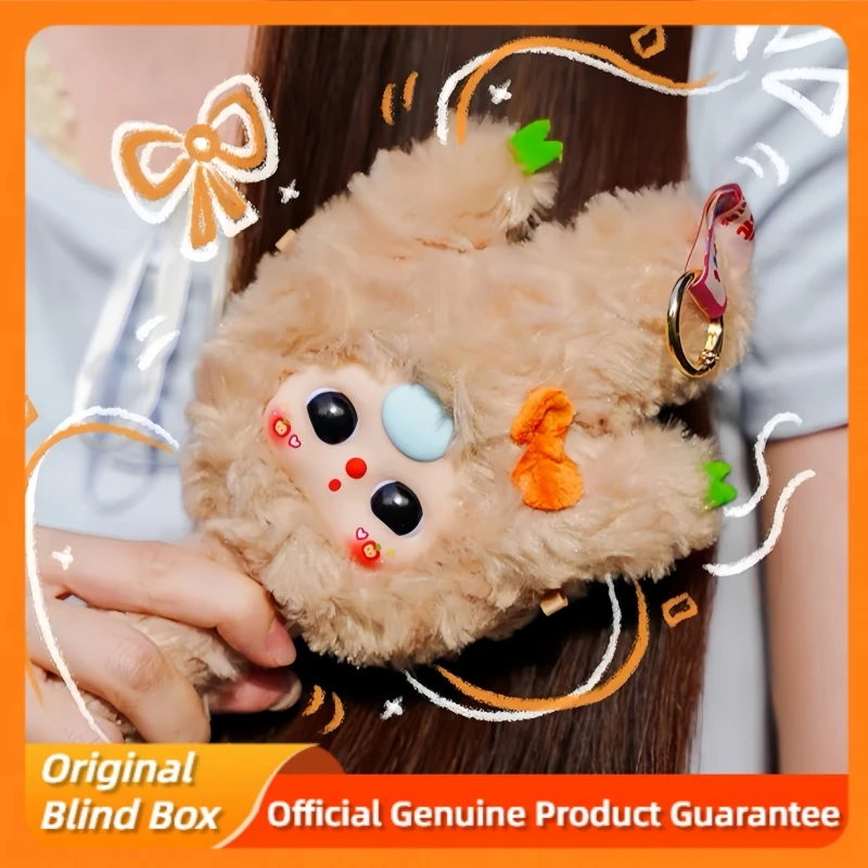 

Genuine Baby Three Comb Your Hair Series Vinyl Plush Blind Box Cute Girls' Comb Doll Mystery Box Trendy Toy Figurines Gifts