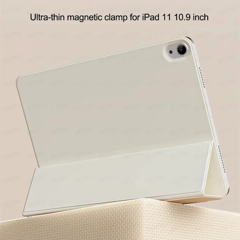 

Smart Case for iPad Pro 11 Case Magnetic Ultra Slim Tri-folds Cover for iPad 10th Gen. 10.9 Air 5 Pro11 M2 2022 Protection Clip