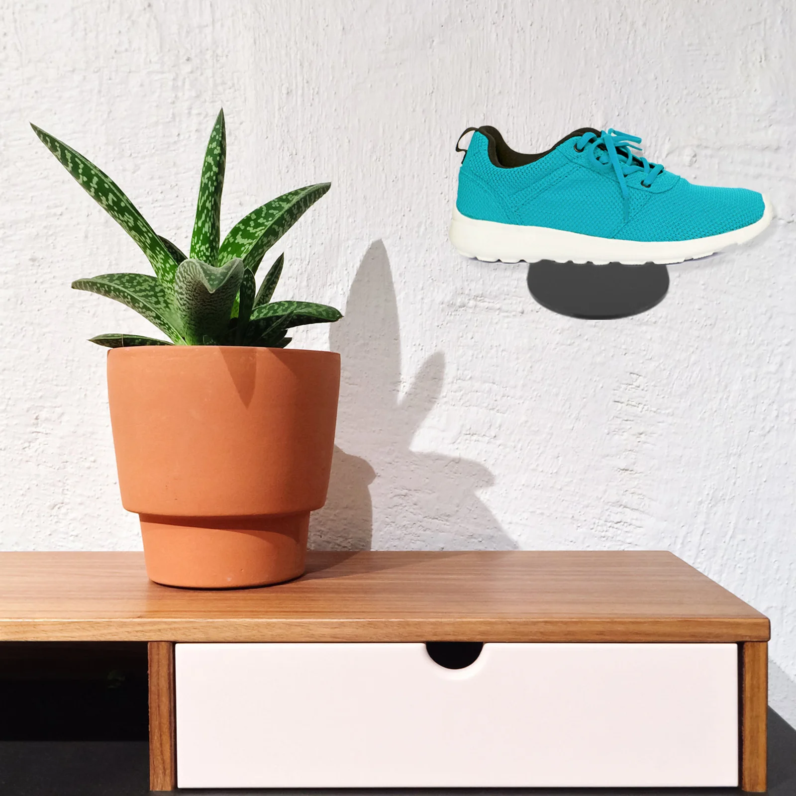 

Sneaker Display Stand Shoes Rack Racks for Entryway Floating Organizer Shelf Standing Holder Shelves Shoebox