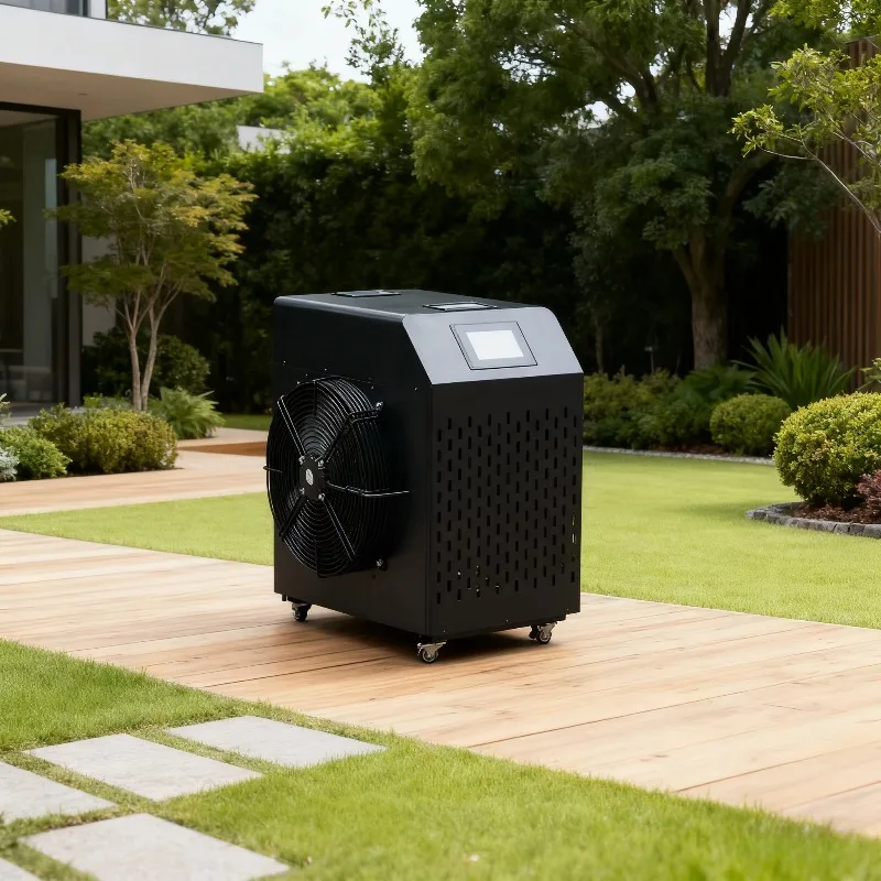 

YTYIN Cost Effective Water Cooled Chiller 1.5hp Energy-Saving Ice Water Chiller Machine Cooling Ice Bath Chiller Machine