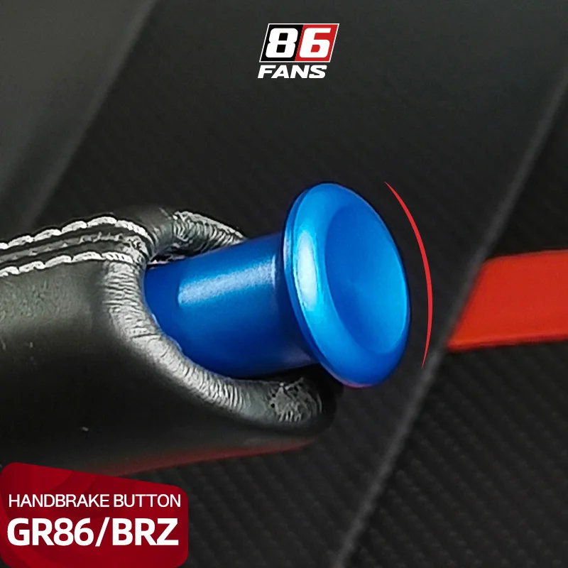 Turn Knob Drift Button Hand E Brake Handle Handbrake Emergency Cover For Toyota GR86 BRZ 2023 2022 Accessories Aluminium Alloy