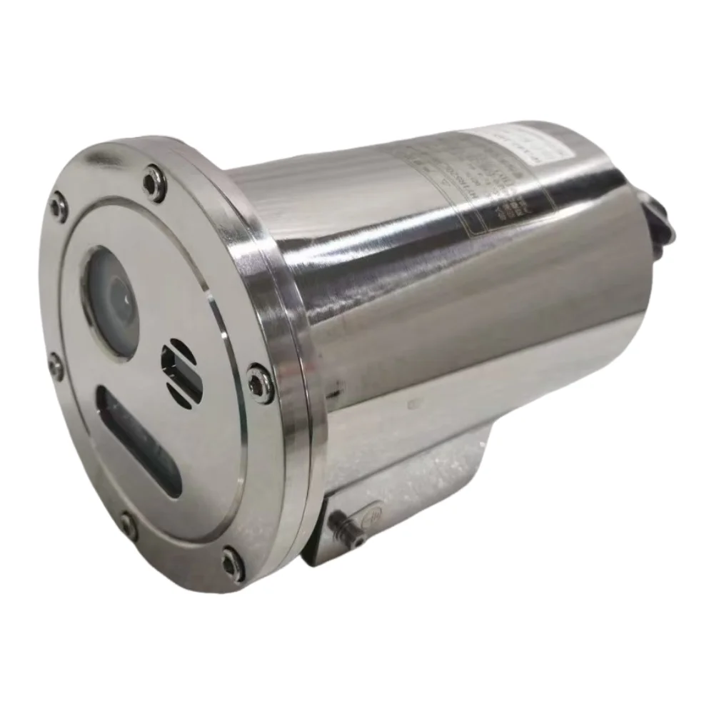 OEM Stainless Steel Explosion Proof Thermal 640*512 Fixed CCTV Camera Anti-Corrosion IR IP Camera 4MP AC240V Night Vision NVR