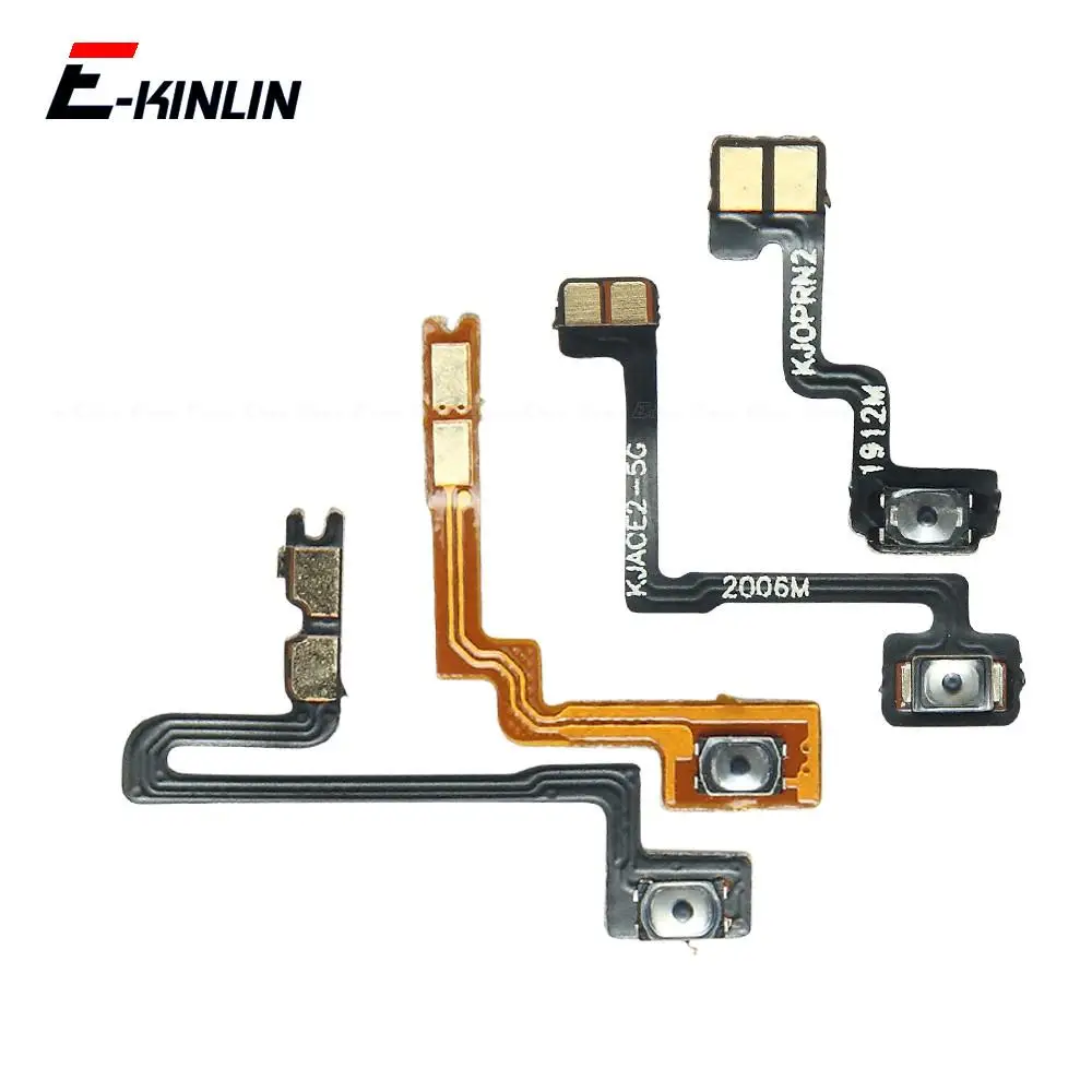 Switch Power ON OFF Key Mute Silent Volume Button Ribbon Flex Cable For OPPO Reno 4G Ace Ace2 Reno2 Z F 2