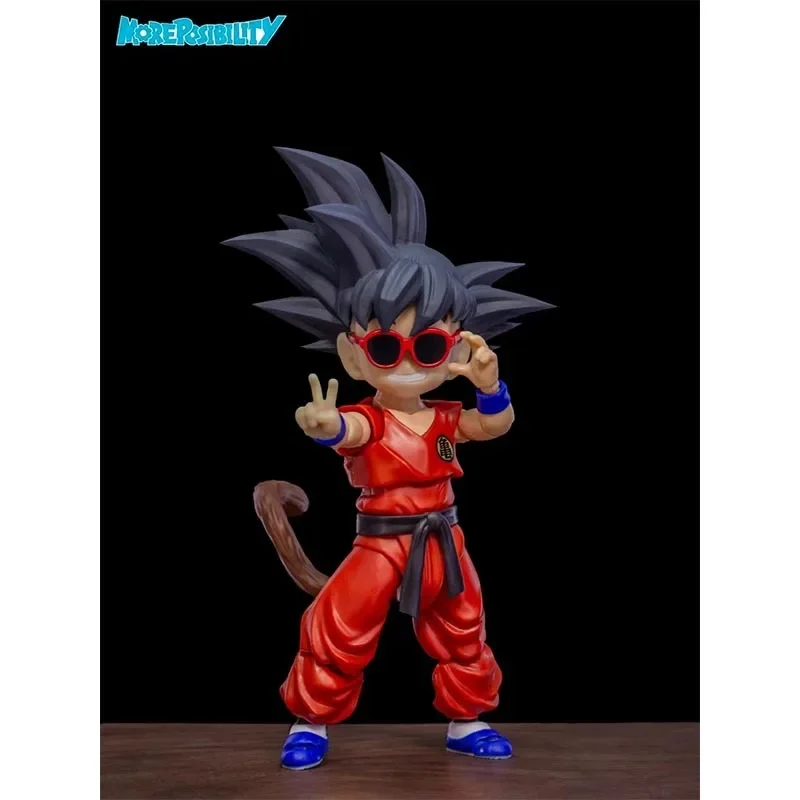 Dragon Ball MP Goku MEHR VERPASSIBILITÄT TNT Giant Ape Face SHF Actionfiguren Innocent Head Carving Zubehörpaket Jungenspielzeug Geschenk