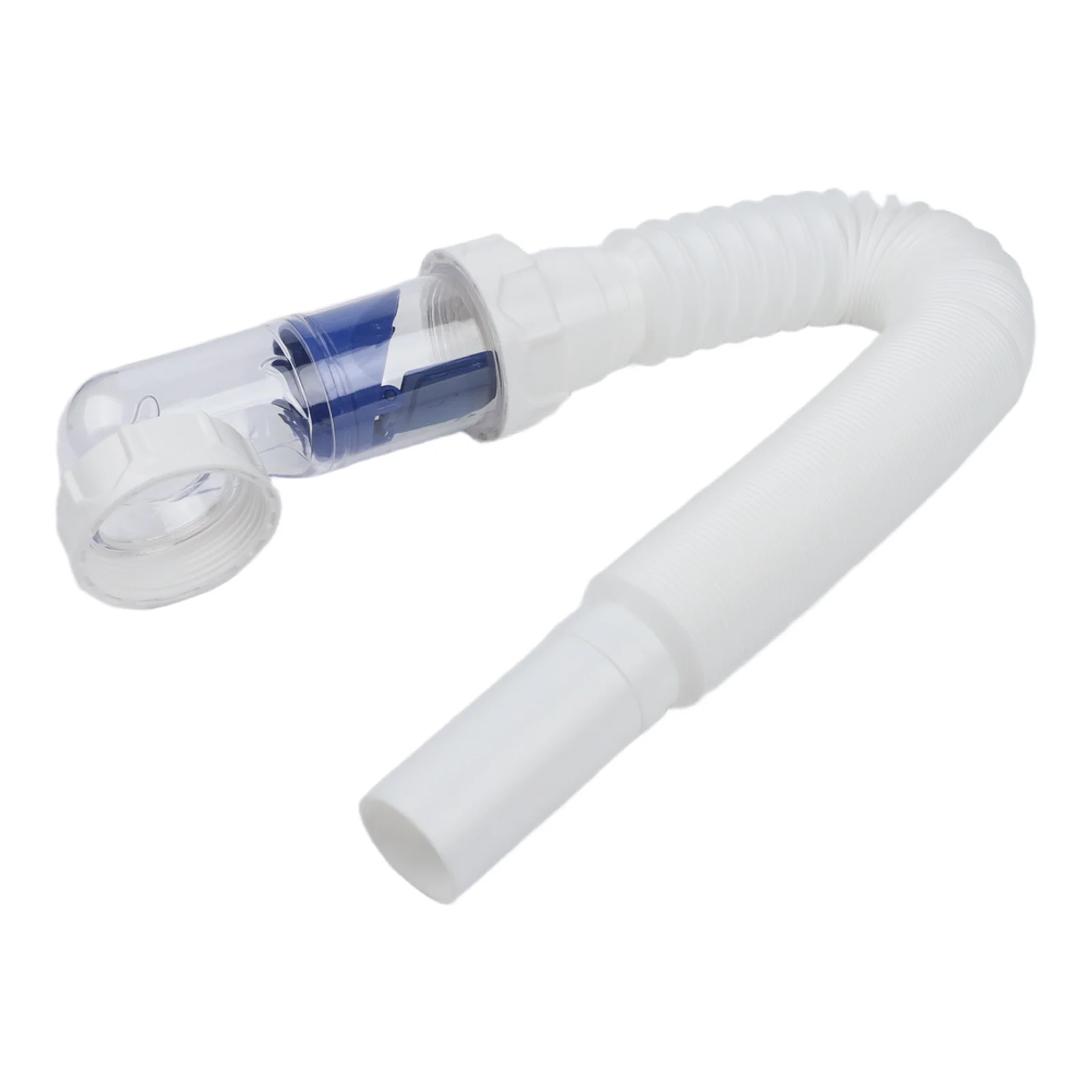 Flexible Siphon  Drain Hose G1-1/2 Inch Sink Waste Water  Pipe Extendible 28-88cm  Kitchen Drain Extension  Pipe Pipeline Parts