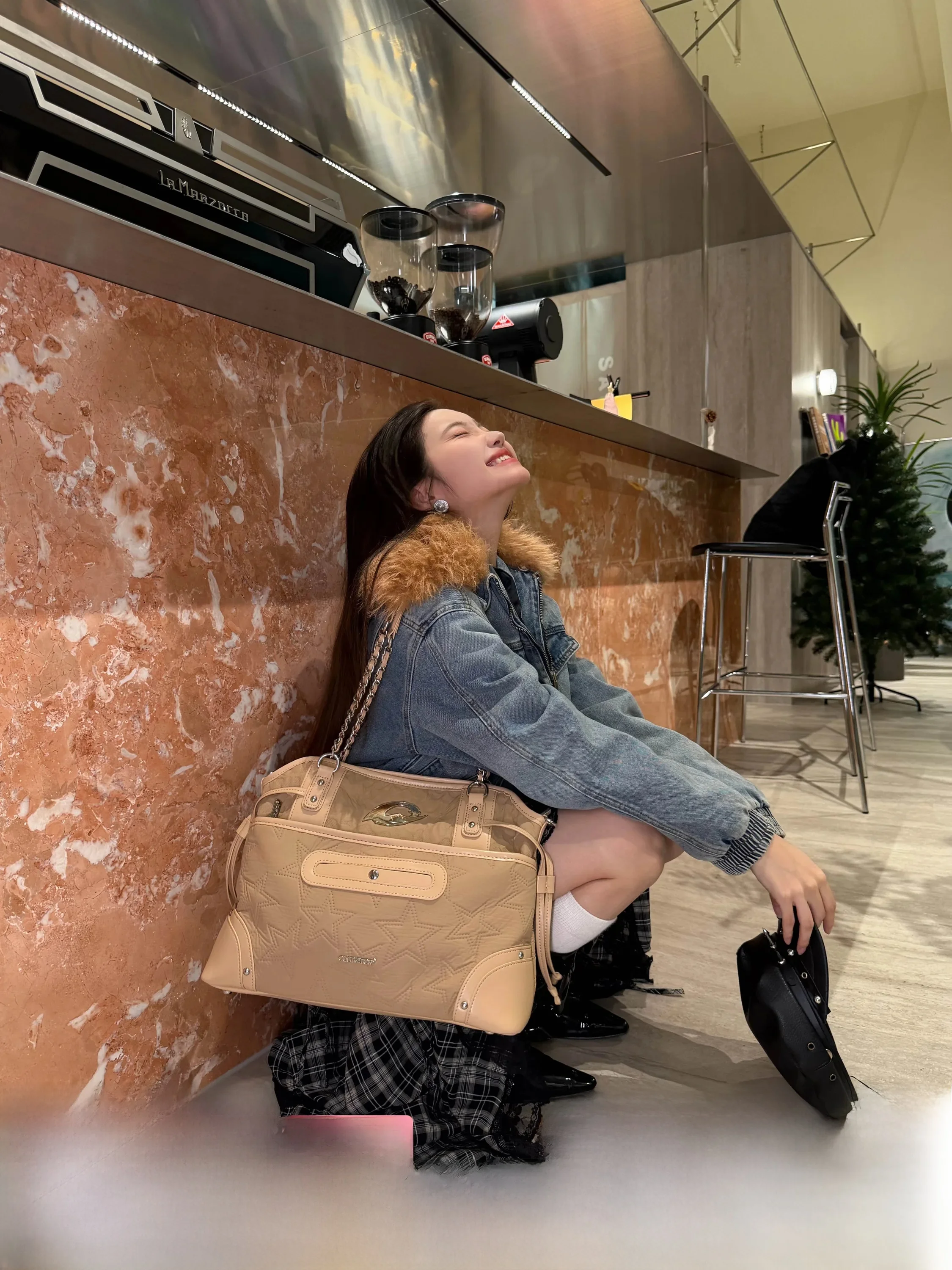 Cultivator Original Millennial Trendy Hobo Bag Commute Single Shoulder Crossbody Patchwork Small Fragrance Style Handbag