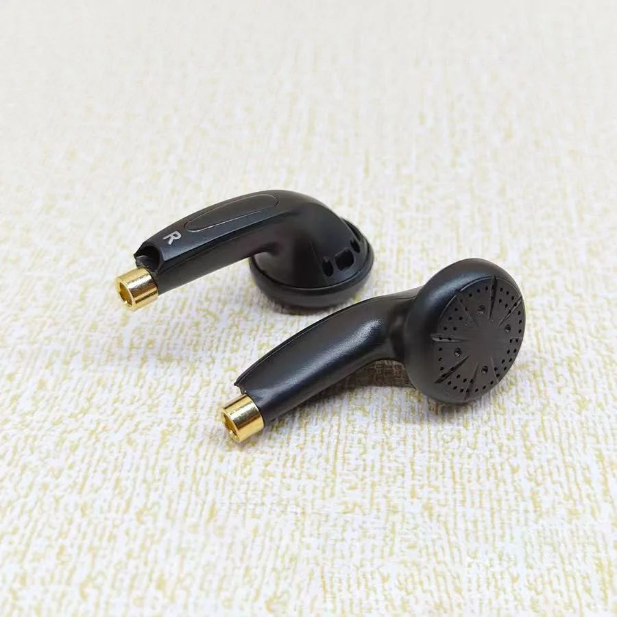 DIY MX500 64ohm Flat Head MMCX Earbuds Low Frequency Balanced and Transparent MMCX Plug in Classic Wired Earphones