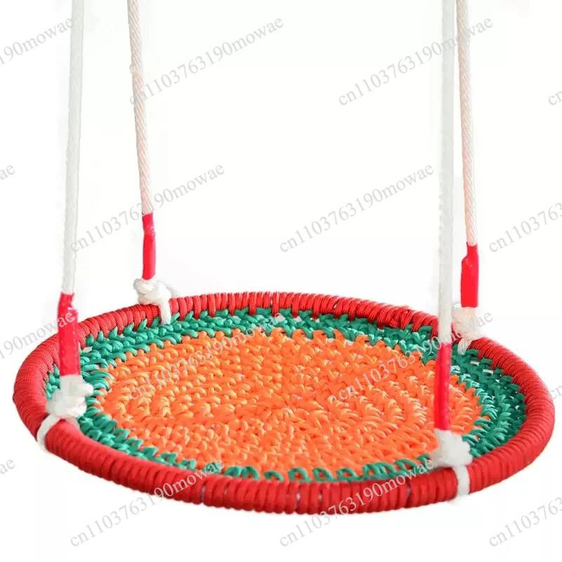 

swing large playground scenic outdoor disc round bird's nest courtyard