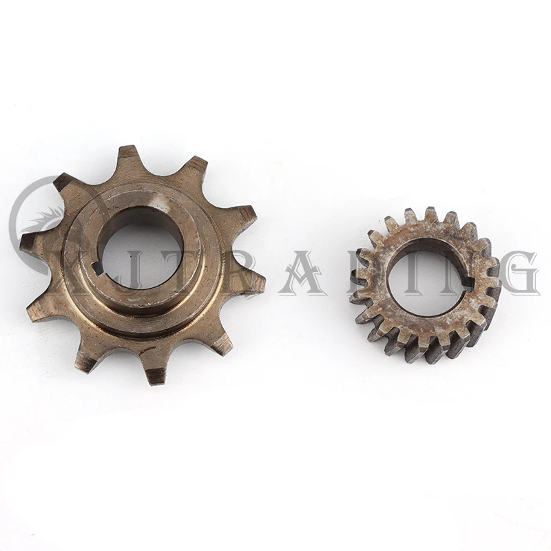 High Performance Black Clutch Shaft & Drive Sprocket & Push Bike Gear Metal Fit For 66cc 80cc 2Stroke Motorized Bike Engine